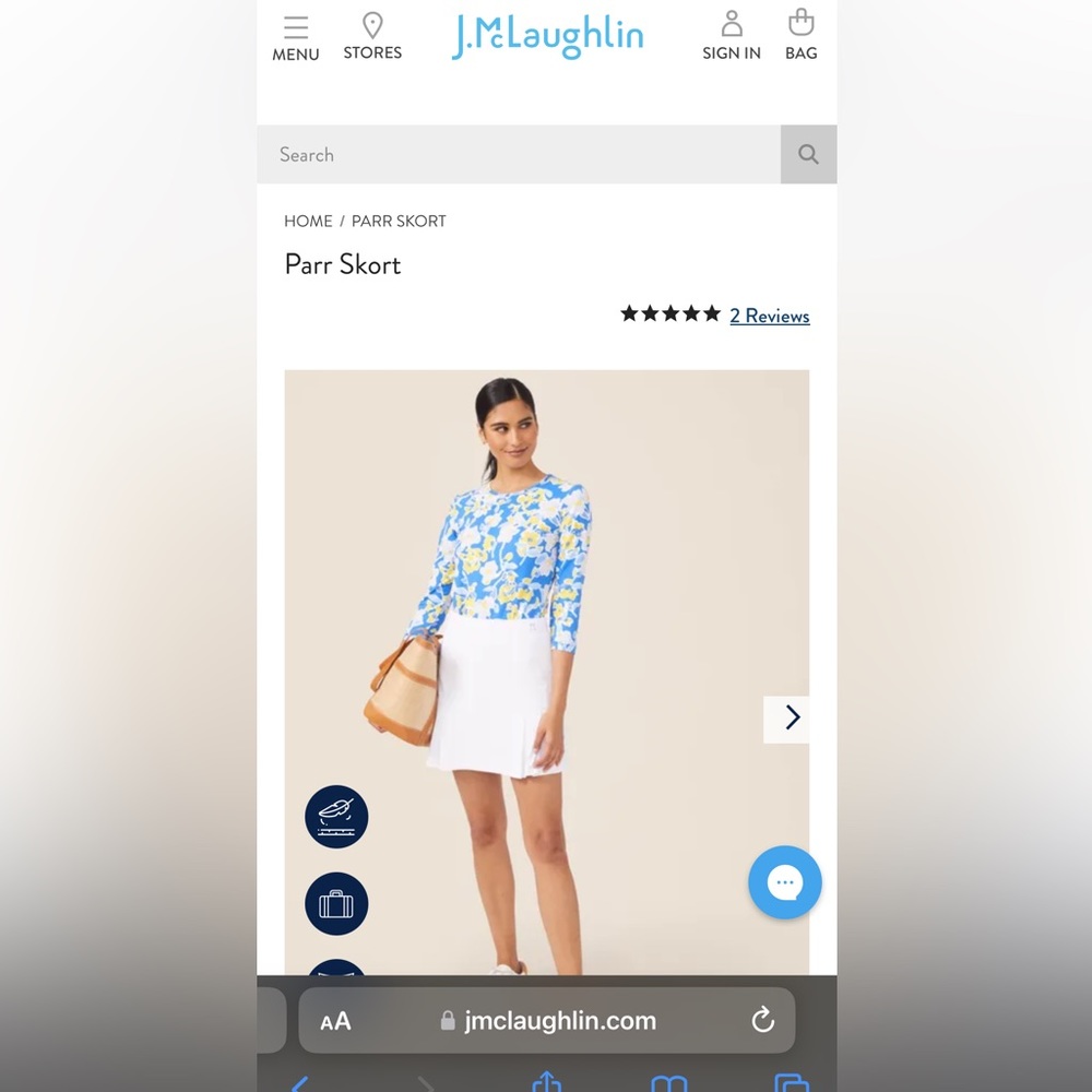 J.McLaughlin Parr Skort